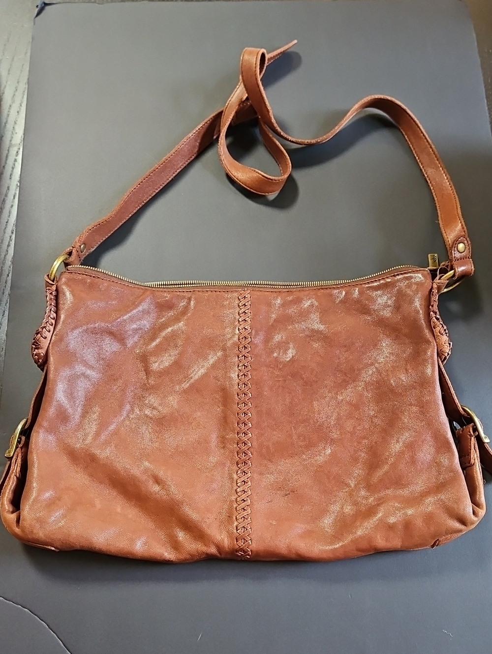HOBO Leather Shoulder Bag
